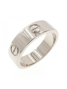 Cartier Love Ring White Gold